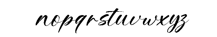 Bumpher Regular Font LOWERCASE