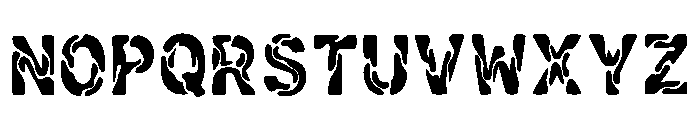 Bun Regular Font LOWERCASE