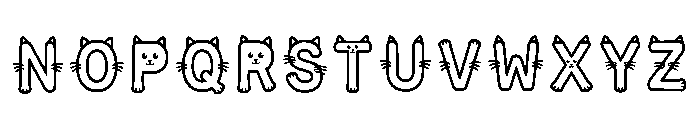 Buna Regular Font LOWERCASE
