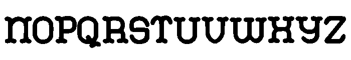 Bunday_Clean Font UPPERCASE