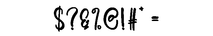 Bundle Alphabet Font OTHER CHARS