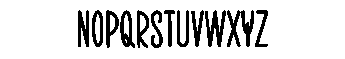 Bunga Panalisa Font UPPERCASE