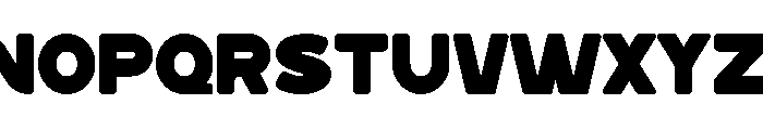 Bungahday Font UPPERCASE