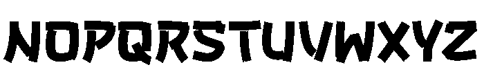 Bunkasai Solid Font UPPERCASE