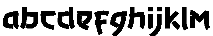 Bunkasai Solid FONT