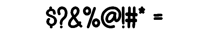 Bunny Bloom Regular Font OTHER CHARS
