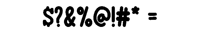 Bunny Blush Regular Font OTHER CHARS