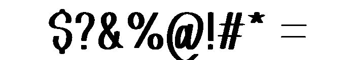 Bunny Candies Font OTHER CHARS