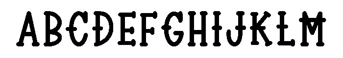 Bunny Floss Regular Font UPPERCASE