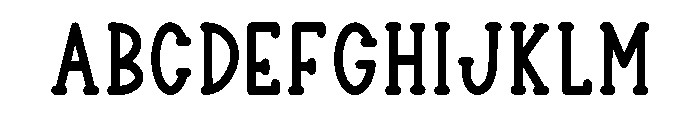 Bunny Glider Regular Font UPPERCASE