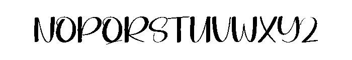 Bunny Handmade Font UPPERCASE
