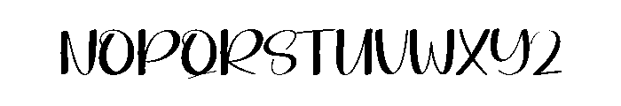 Bunny Handmade Font LOWERCASE