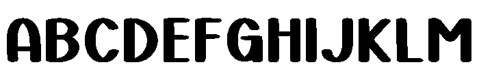 Bunny Mellow Regular Font UPPERCASE