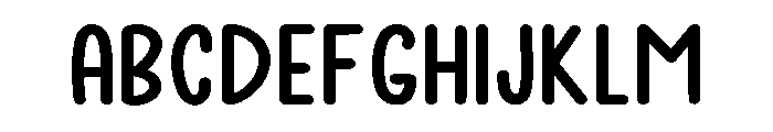 Bunny Picnic Regular Font UPPERCASE
