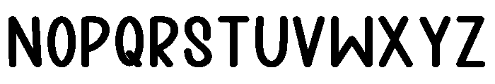 Bunny Picnic Regular Font UPPERCASE