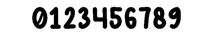 Bunny Scrib Regular Font OTHER CHARS