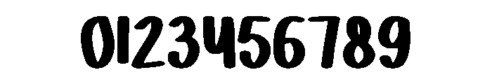 Bunny Script Regular Font OTHER CHARS