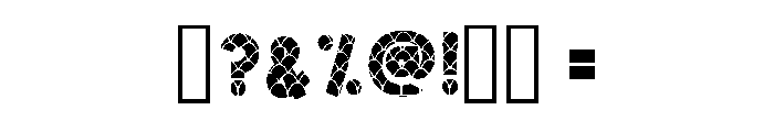 Bunny Sweety Regular Font OTHER CHARS