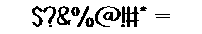Bunny Trails Regular Font OTHER CHARS
