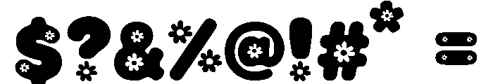 BunnyDaisy Font OTHER CHARS