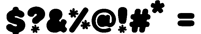 BunnyDaisyColor Font OTHER CHARS