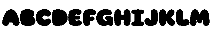 BunnyDaisyColor Font UPPERCASE