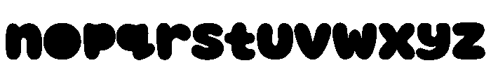 BunnyDaisyColor Font LOWERCASE
