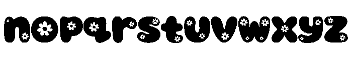 BunnyDaisy Font LOWERCASE