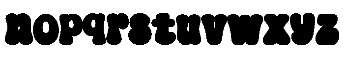 BunnyGroovySolid Font LOWERCASE