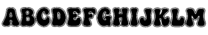 BunnyGroovySummer Font UPPERCASE