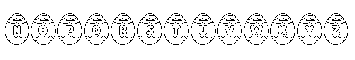 BunnyNest Font UPPERCASE