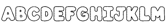 BunnyPatch Font UPPERCASE