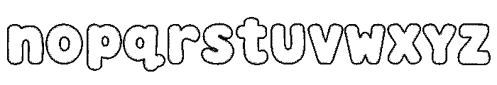 BunnyPatch Font LOWERCASE