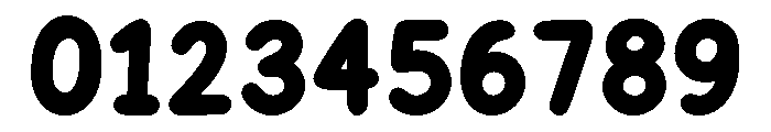 BunnyTracingRegular Font OTHER CHARS