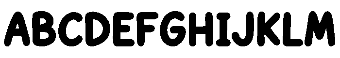 BunnyTracingRegular Font UPPERCASE