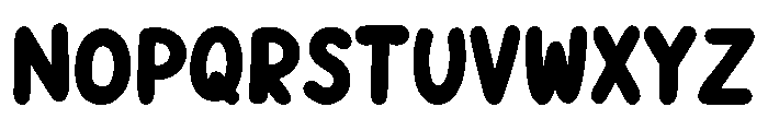 BunnyTracingRegular Font UPPERCASE