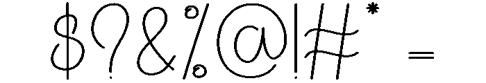 Bunnyday Font OTHER CHARS