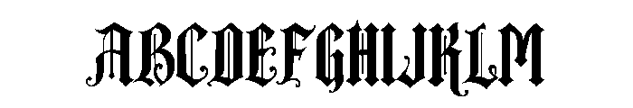 Bunstar Font UPPERCASE