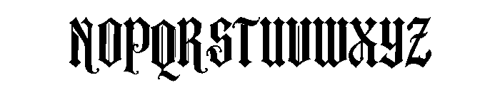 Bunstar Font UPPERCASE