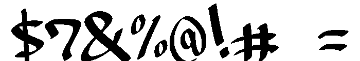 Bunzo Font OTHER CHARS