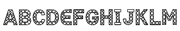 Bupha Regular Font UPPERCASE
