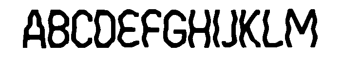 Buqo Font UPPERCASE