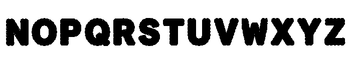 Buras Regular Font LOWERCASE