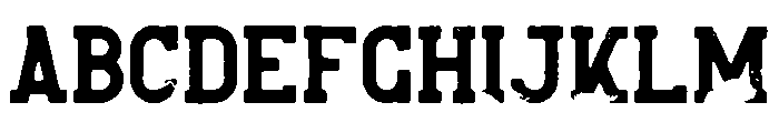 Burble VP Regular FONT