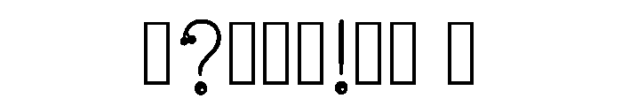 Burch Regular Font OTHER CHARS
