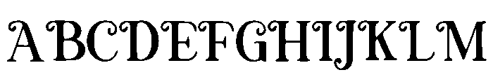Burdekin_Plum Font UPPERCASE