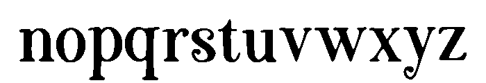 Burdekin_Plum Font LOWERCASE