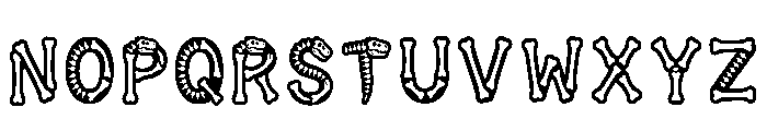 Bure Regular Font LOWERCASE