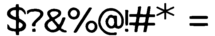 Burflower Font OTHER CHARS