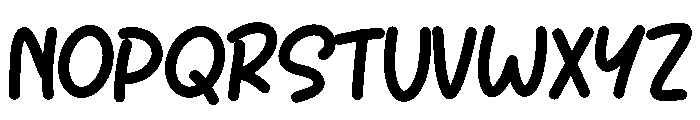 Burger Chicken Font UPPERCASE